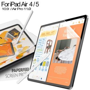 айпад аир 4 5 Бумажная защитная пленка для экрана для iPad Air 4 5 аксессуар айпад про 2021 плёнка Айпад аир про 11 Матовое мягкое стекло iPad Air Pro 11 ipadair 10 2021 2022 защита для экрана ipad air 4 Paperlike Film