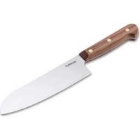 Кухонный нож Boker Cottage-Craft Santoku, сталь С75, рукоять дерево купить в Домодедове