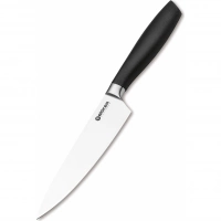 Кухонный нож шефа Bker Core Professional Chef’s Knife, 160 мм, сталь X50CrMoV15, рукоять пластик купить в Домодедове