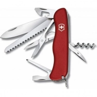 Мультитул Victorinox Outrider 0.8513, сталь X50CrMoV15, рукоять нейлон, красный купить в Домодедове