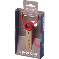 Нож для чистки овощей Opinel Peeler, деревянная рукоять, нержавеющая сталь, коробка купить в Домодедове