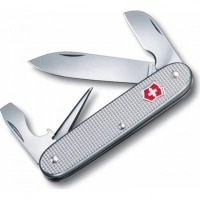 Нож перочинный Victorinox Alox 0.6221.26 58 мм 5 функций алюминиевая рукоять серебристый купить в Домодедове