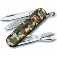 Нож перочинный Victorinox Classic, сталь X55CrMo14, рукоять Cellidor®, камуфляж купить в Домодедове