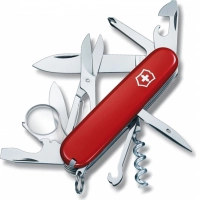 Нож перочинный Victorinox Explorer, сталь X55CrMo14, рукоять Cellidor®, красный купить в Домодедове