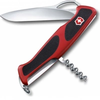 Нож перочинный Victorinox RangerGrip 63, сталь X55CrMo14, рукоять полиамид, красно-чёрный купить в Домодедове