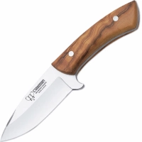 Нож с фиксированным клинком Cudeman Cuchillo Desollador, сталь 440 Stainless Steel, рукоять оливковое дерево купить в Домодедове