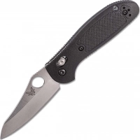 Нож складной Benchmade Mini Griptilian, сталь S30V, рукоять черный нейлон купить в Домодедове
