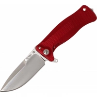 Нож складной LionSteel SR11A RS RED, сталь Uddeholm Sleipner® Satin Finish, рукоять алюминий (Solid®), красный купить в Домодедове