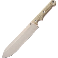 Нож White River FIRECRAFT 7 StoneWash, сталь CPM S35VN, рукоять серо-зеленая микарта, чехол Kydex купить в Домодедове