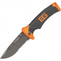 Складной нож Gerber Bear Grylls Folding Sheath Knife, сталь 7Cr17MoV, рукоять термопластик GRN купить в Домодедове