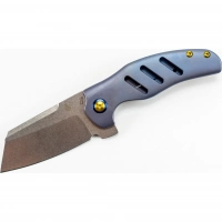 Складной нож Kizer C01E Blue, сталь CPM-S35VN, рукоять титан купить в Домодедове