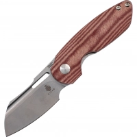 Складной нож Kizer October, сталь CPM 20CV, рукоять Red Micarta купить в Домодедове