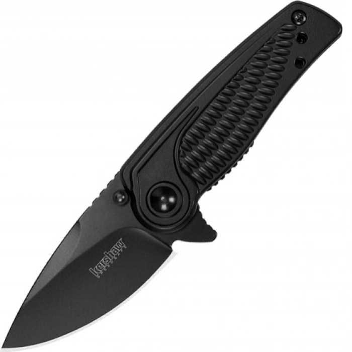 Складной полуавтоматический нож Kershaw Spoke K1313BLK, сталь 4Cr14, рукоять нержавеющая сталь