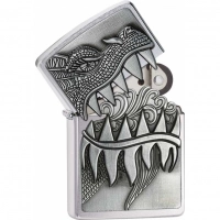 Зажигалка ZIPPO Classic с покрытием Brushed Chrome купить в Домодедове